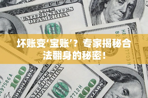 北京坏账变‘宝账’？专家揭秘合法翻身的秘密！