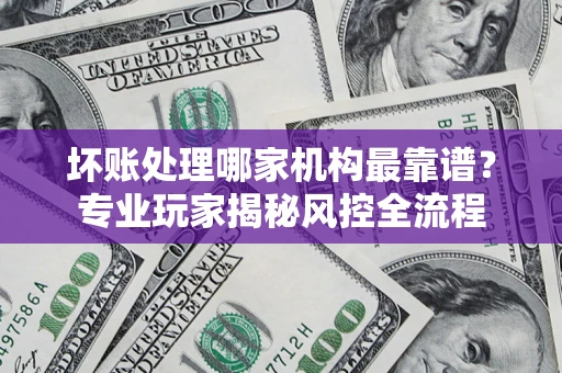 北京坏账处理哪家机构最靠谱？专业玩家揭秘风控全流程